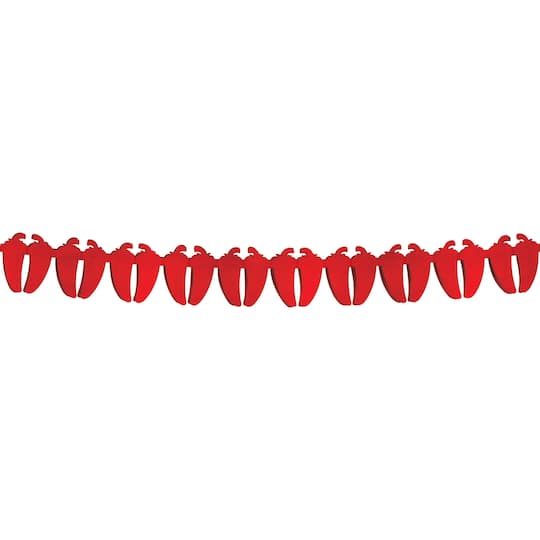 Beistle 12ft. Red Chili Pepper Garlands, 2ct.